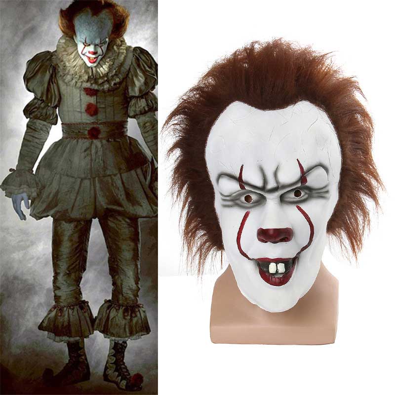 Stephen King's IT Kapitel 2 pennyWise Clown Joker Maske