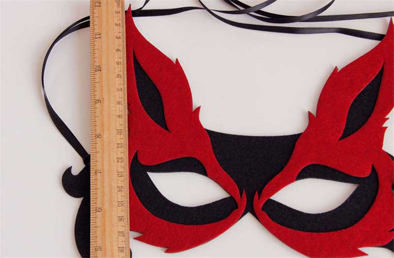 1 stück rote sexy fuchs halbgesicht maske universalgesicht dekoration kostüm cosplay karneval masqu eratte maske halloween party maske